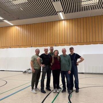 SCS Tango Argentino beim Aufbau f&uuml;r das RBB Turnier 2025