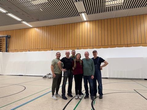 SCS Tango Argentino beim Aufbau f&uuml;r das RBB Turnier 2025