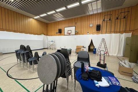 SCS Tango Argentino beim Aufbau f&uuml;r das RBB Turnier 2025