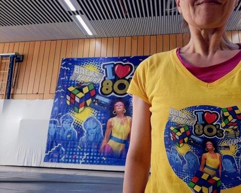 Bannermotiv  80er Motto Aufbau Tangoball 2025