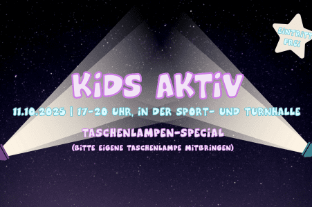 Informationen zu der Veranstaltung Kids Aktiv am 11.10.25