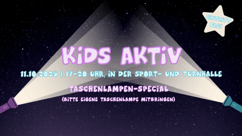 Informationen zu der Veranstaltung Kids Aktiv am 11.10.25
