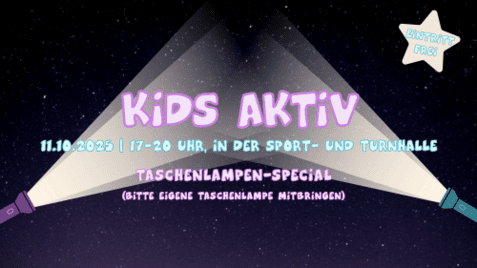 Informationen zu der Veranstaltung Kids Aktiv am 11.10.25