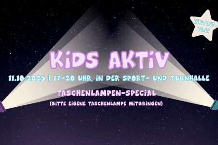 Informationen zu der Veranstaltung Kids Aktiv am 11.10.25